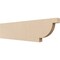 Ekena Millwork 2in. W x 8in. H x 32in. L Alpine Woodgrain TimberThane Rafter Tail, Primed Tan RFTUR02X08X32ALPRCPR - alternate 1